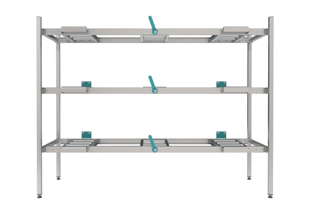 3 Tier Side Loading Rack – 300kg - SOVA